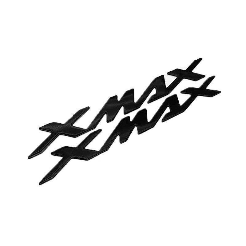 Yamaha Xmax 2012 - 2025 Uyumlu Sele Altı Metalik Yazı Seti Siyah