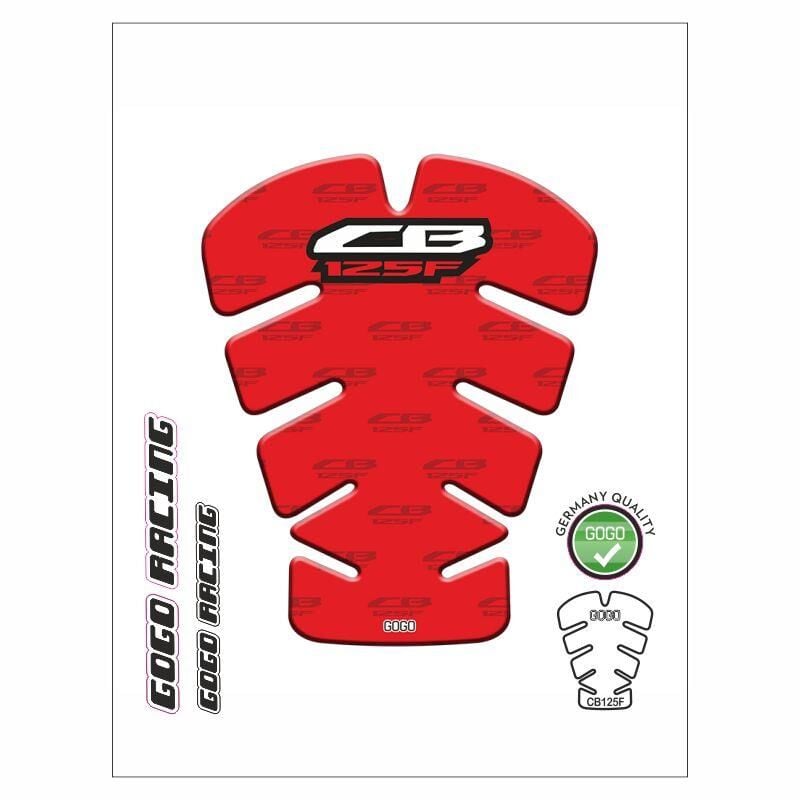 Honda Cb125F 2017-2020 Uyumlu Tank Pad 003