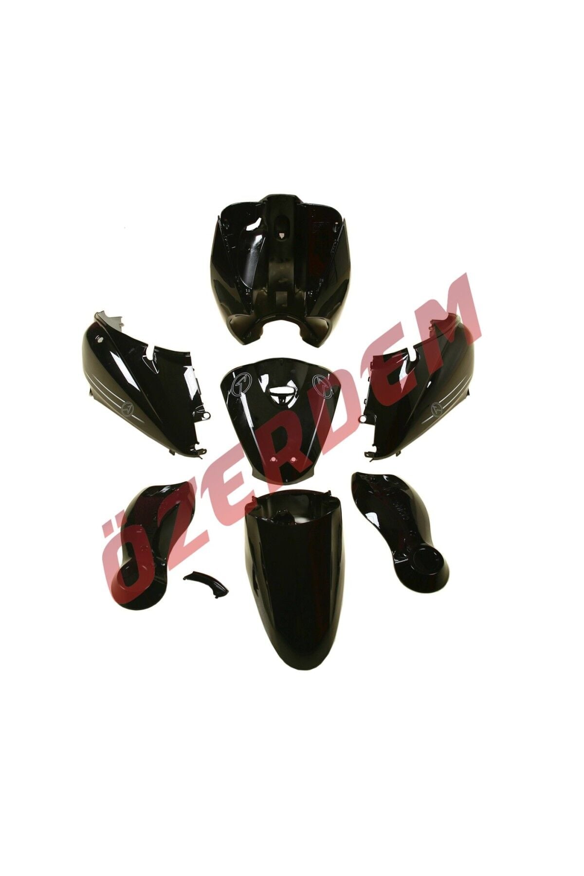 E-Bis Kaporta Seti Siyah Today Model 8 Parça