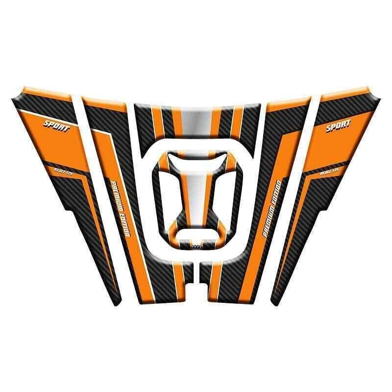 Rks Reale 125 2024 - 2025 Uyumlu Tank Pad 005