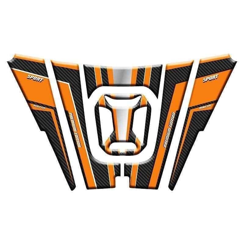 Rks Reale 125 2024 - 2025 Uyumlu Tank Pad 005