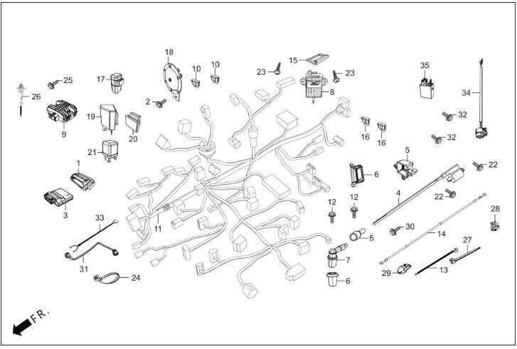 Hero Dash 125 (Dsh125E5) Sigorta 15A Orj ResimNo:10
