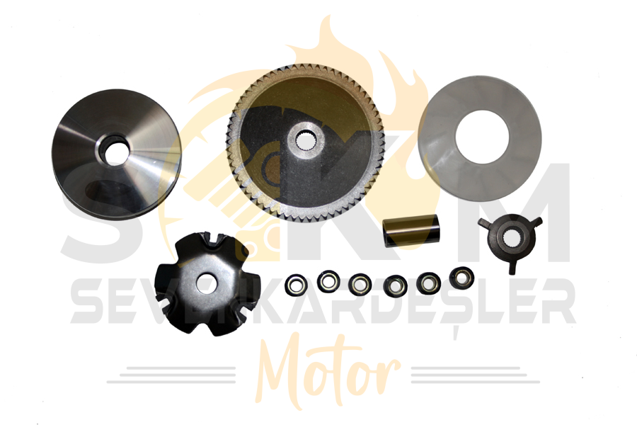 Mondıal Wing 50 İ On Varyator Komple Orijinal