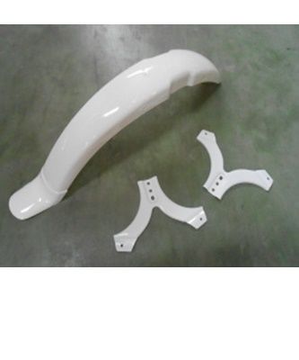 Ön Çamurluk Cg 125 İnce Ramzey Model Pls. Beyaz