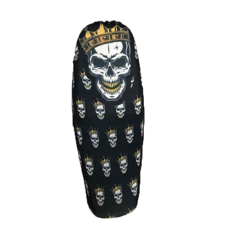 3D Üniversal Koltuk Kılıfı Kuru Kafa Taçlı