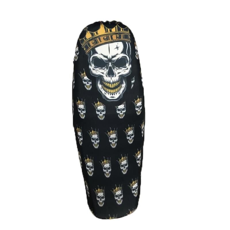 3D Üniversal Koltuk Kılıfı Kuru Kafa Taçlı