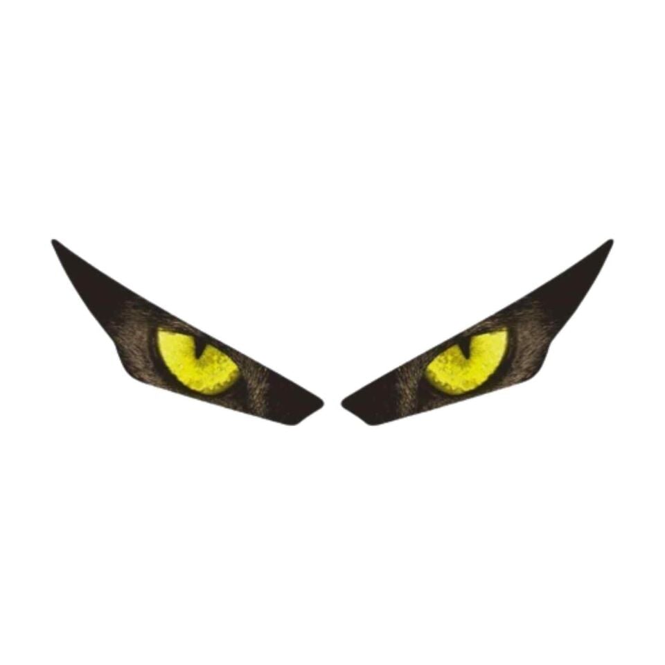 Rks R250 2023 - 2024 Uyumlu Far Sticker Sarı Göz