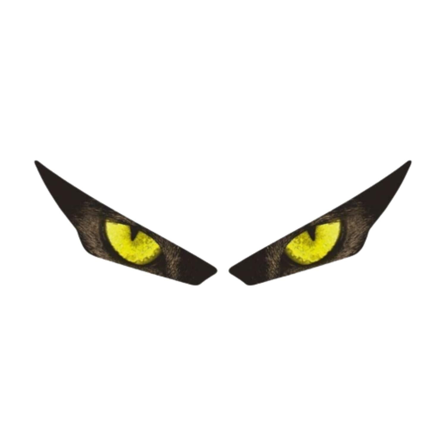 Rks R250 2023 - 2024 Uyumlu Far Sticker Sarı Göz