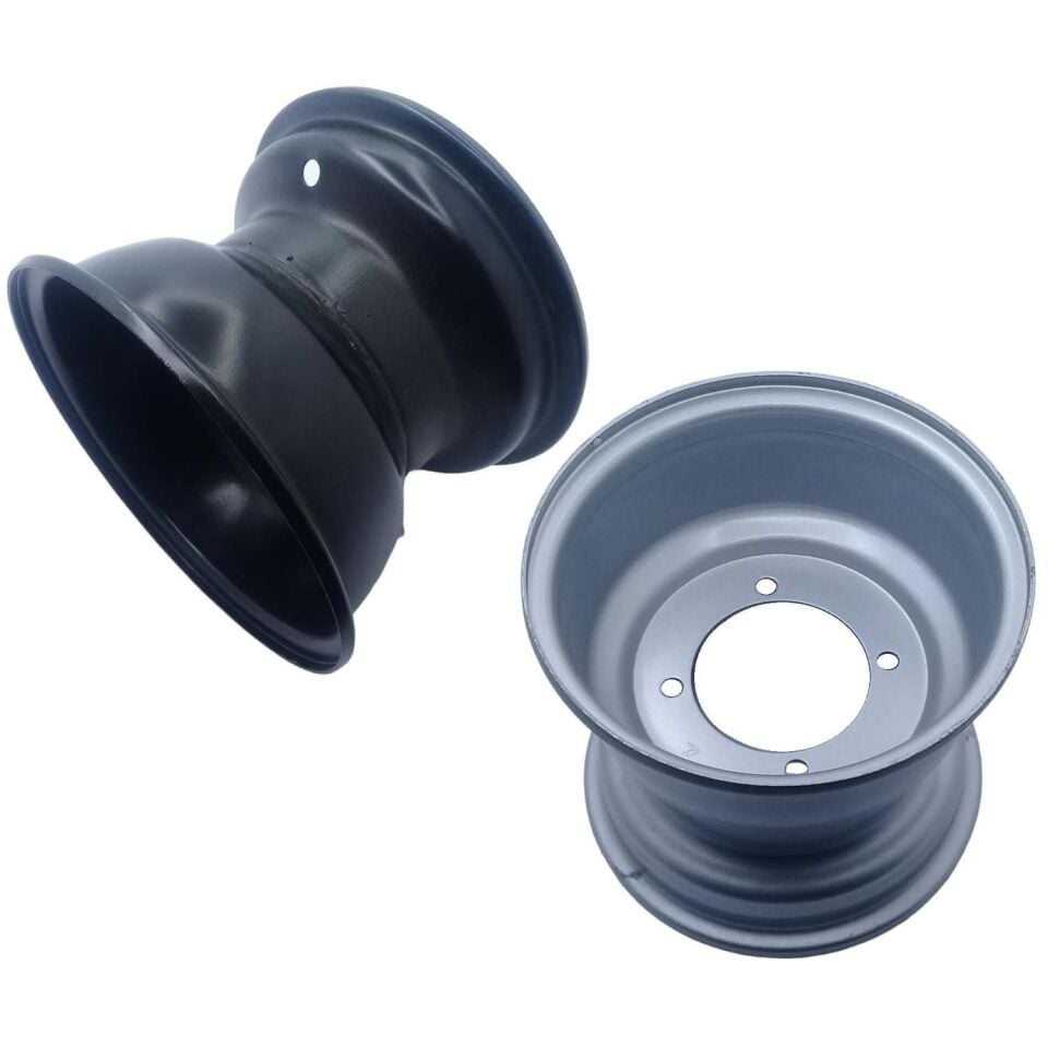 Atv Arka Jant Siyah-Gri Yuki Shock-Thunder 8 Inc