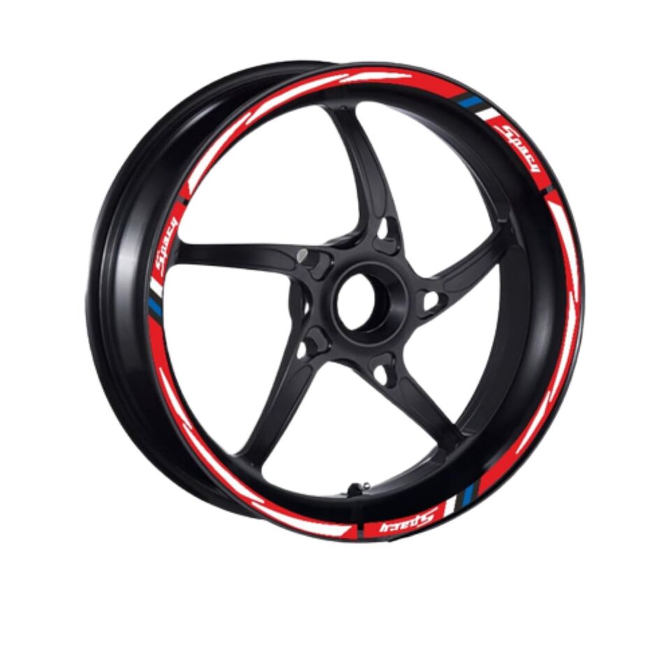 Honda Spacy Uyumlu Kırmızı 1 Set Jant Şeridi
