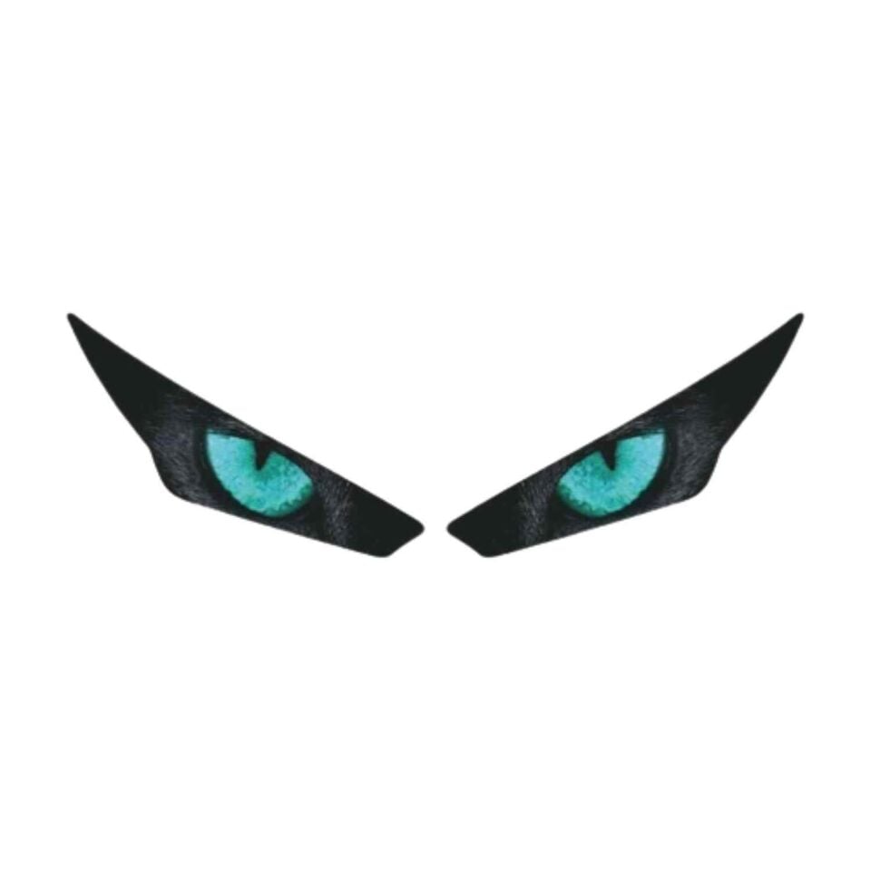 Rks R250 2023 - 2024 Uyumlu Far Sticker Mavi Göz