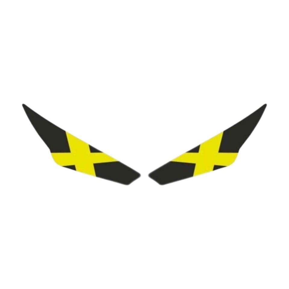 Rks R250 2023 - 2024 Uyumlu Far Sticker X Sarı