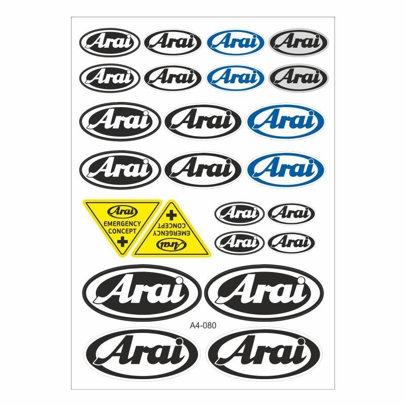 A4 Sticker 080 Tek Paket Çoklu