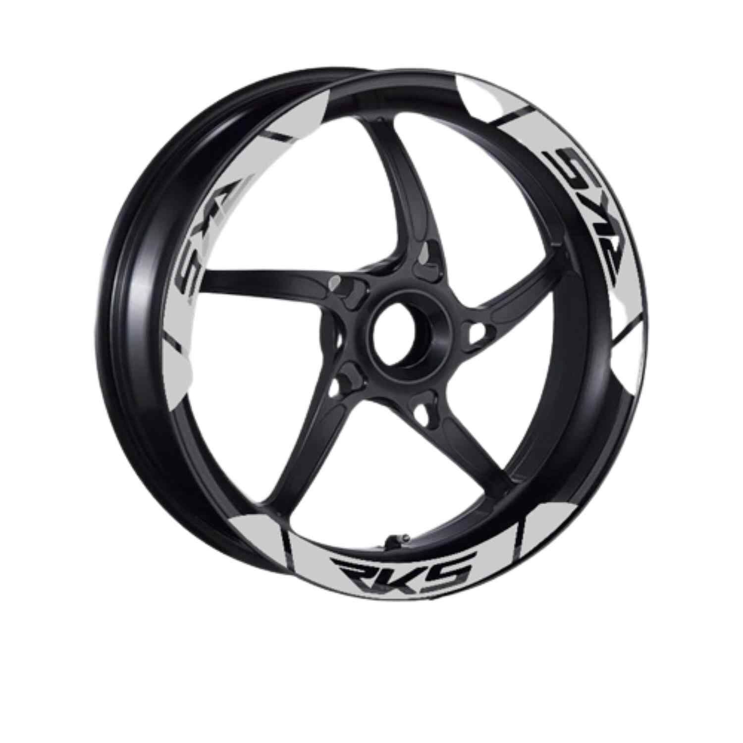 Rks Uyumlu Beyaz Geniş 1 Set Jant Şeridi