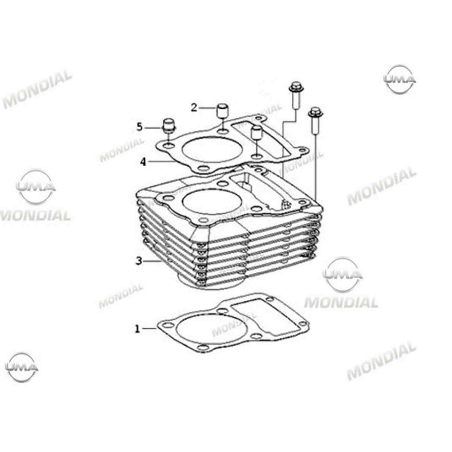 Ucg 110 Silindir Alt Conta Orj