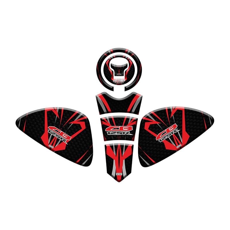 Honda Cb125R 2018 - 2024 Uyumlu Tank Pad Set