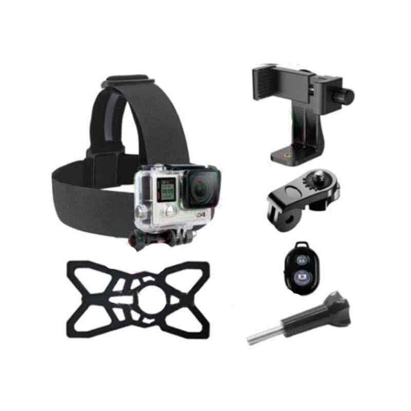 Kafa Bandı Ayarlanabilir Kumandalı Telefon Tutucu