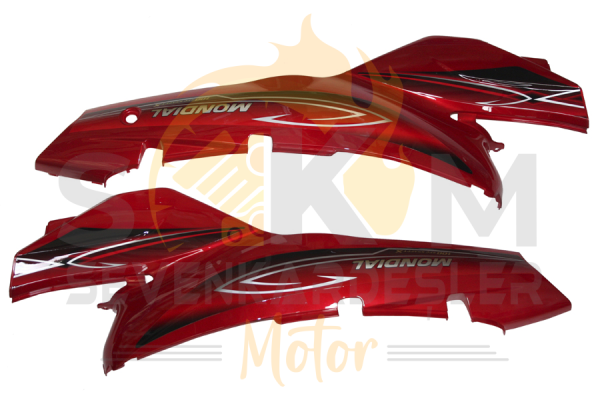 Mondıal Sfc 100 (Snappyx) (**) Sele Altı Yan Karenaj Takım (Kırmızı) Orijinal