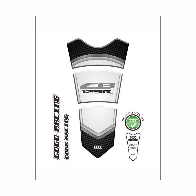 Honda Cb125R 2018 - 2024 Uyumlu Tank Pad