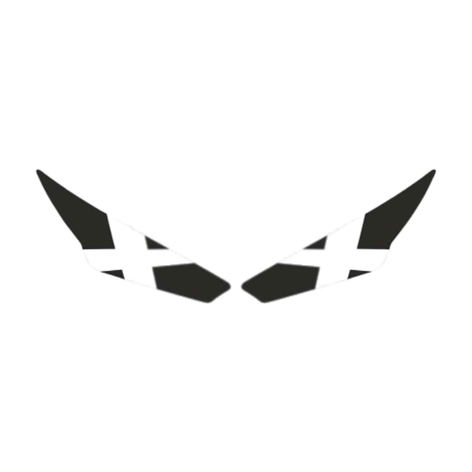 Rks R250 2023 - 2024 Uyumlu Far Sticker X Beyaz