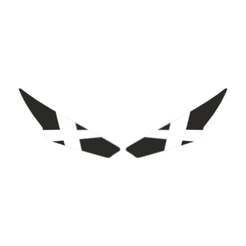 Rks R250 2023 - 2024 Uyumlu Far Sticker X Beyaz