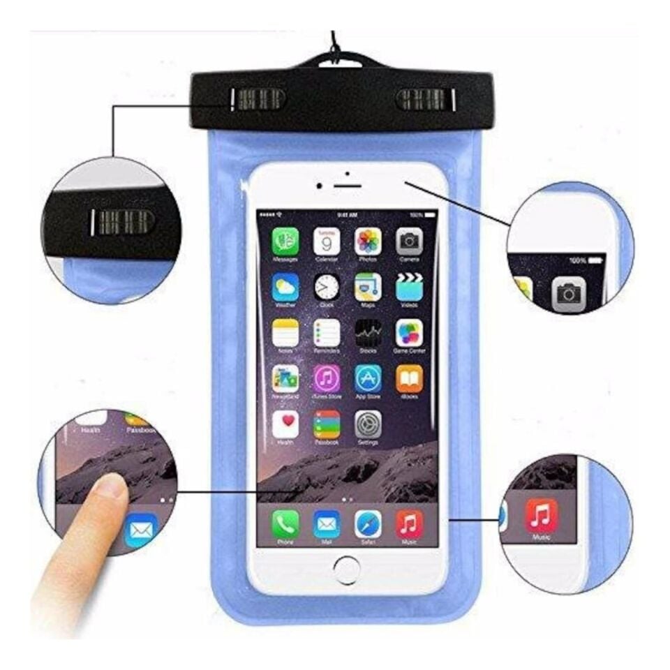 Skm Su Geçirmez Telefon Kılıfı (Boyun İpli)