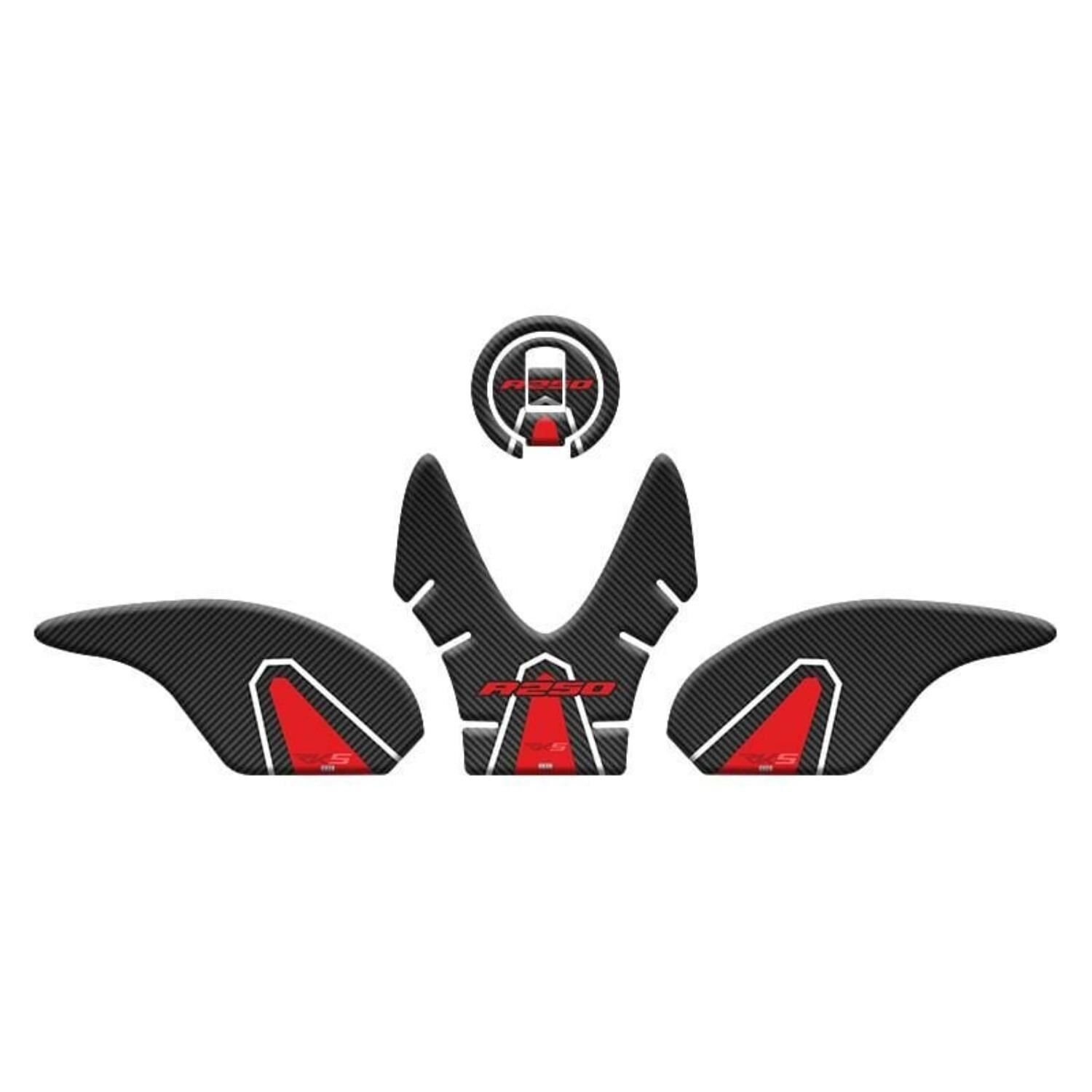 Rks R250 2022 - 2024 Uyumlu Tank Pad Set 002