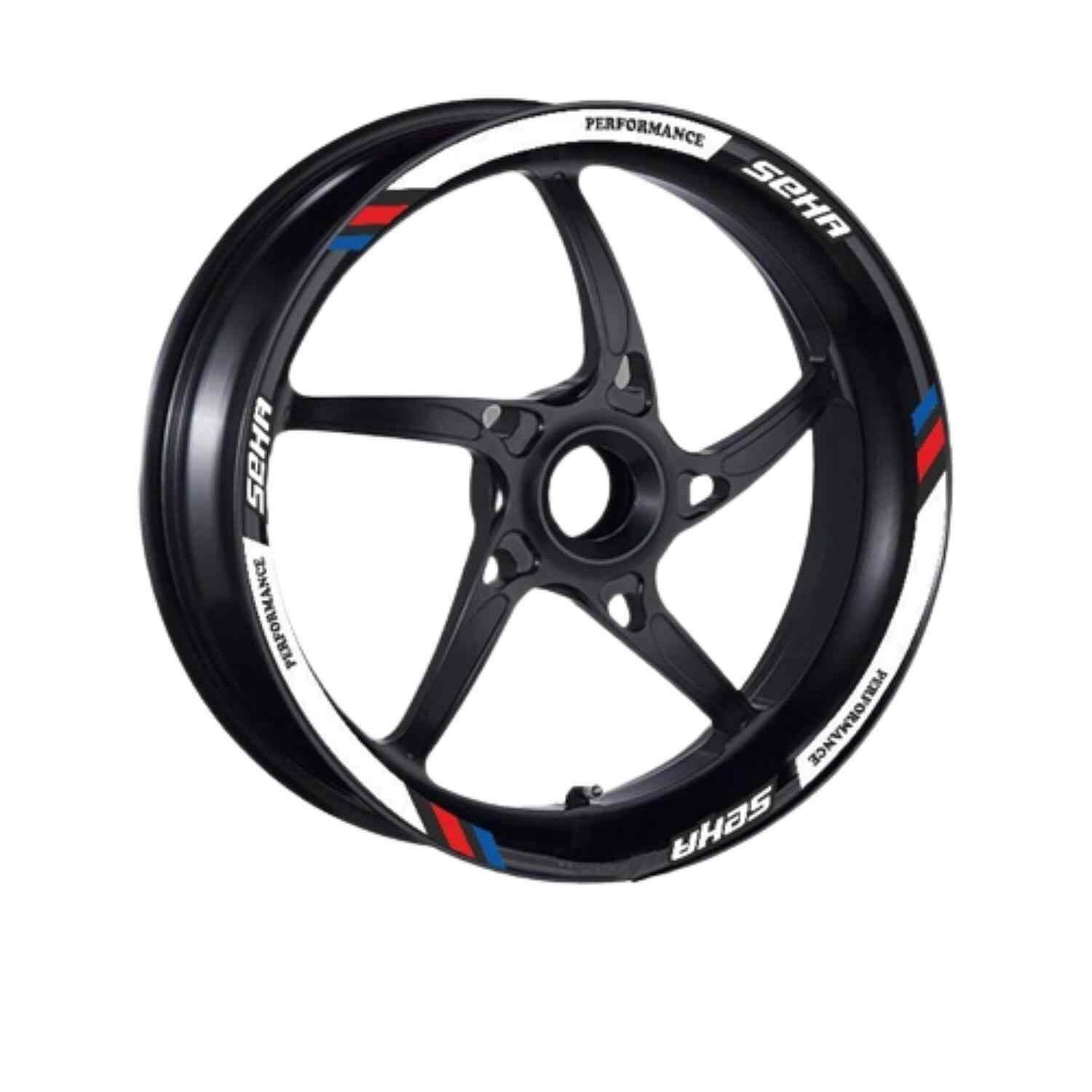 Kanuni Seha 150 2022 - 2024 Uyumlu 1 Set Jant Şeridi Beyaz