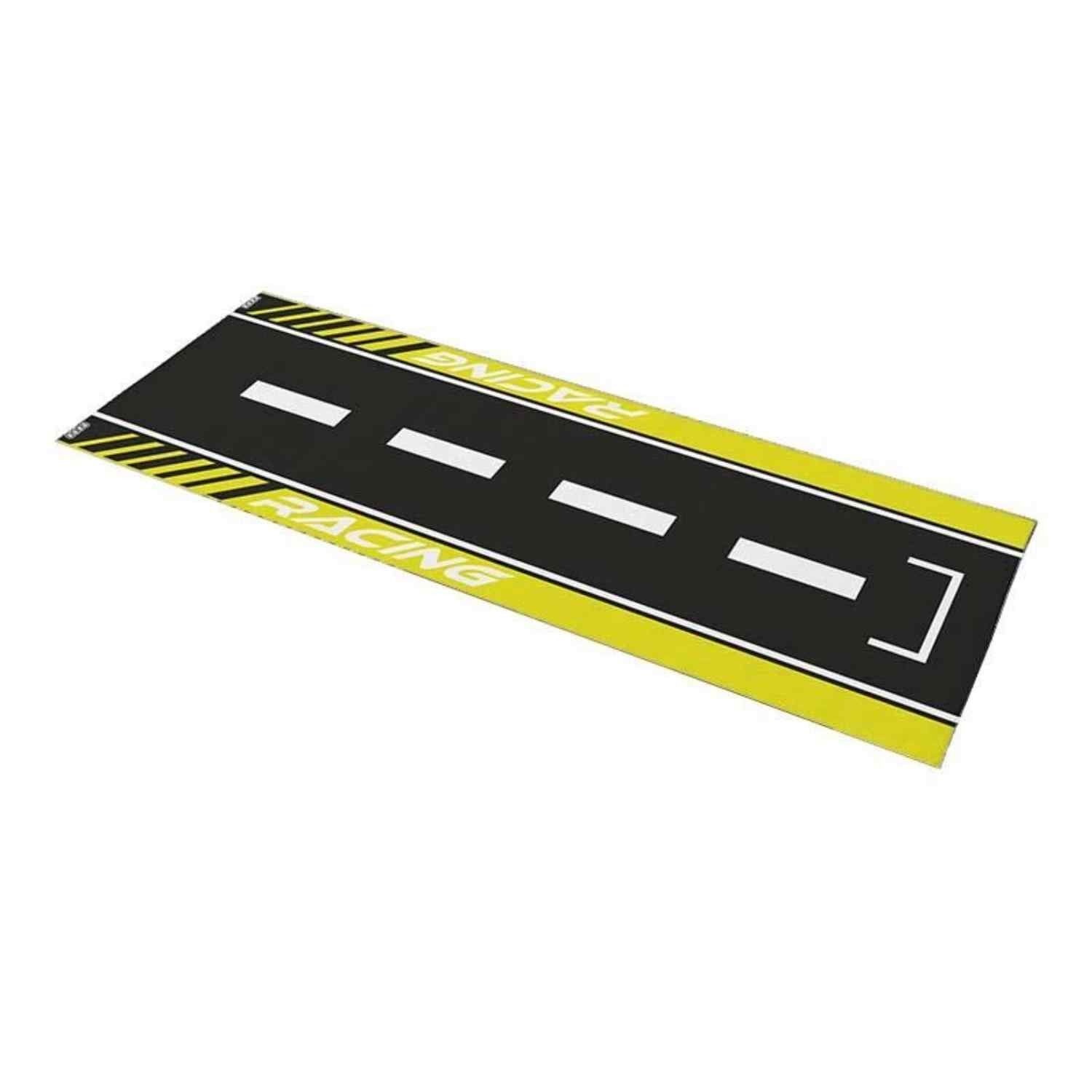 Skm Universal Sarı Desenli 80 X 220 Cm Kaydırmaz Motosiklet Halısı