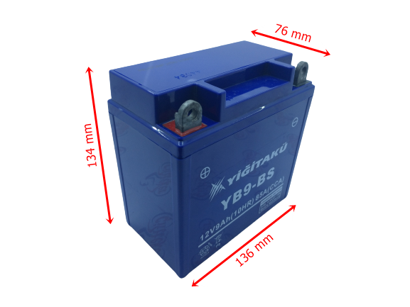 Yigit Akü Bs 12 V 9 Ah Dik Yiğit