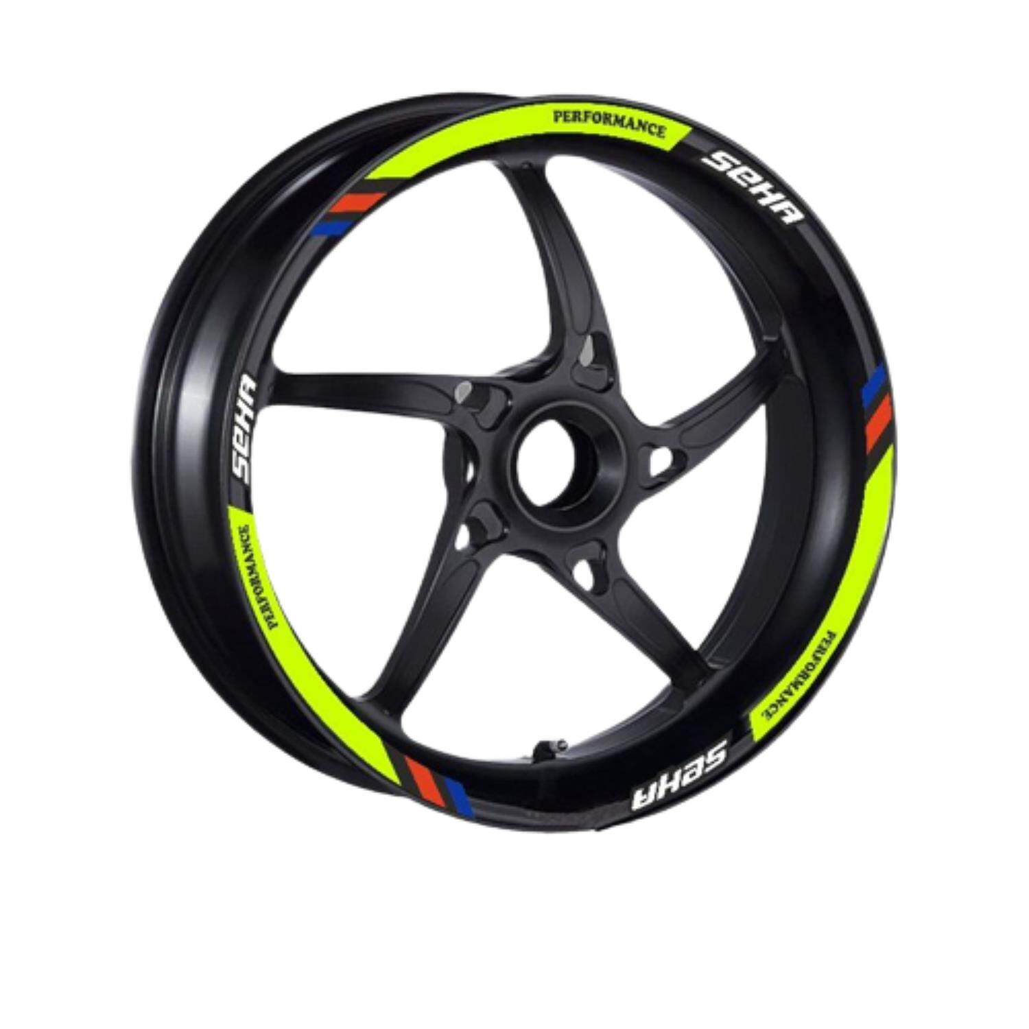 Kanuni Seha 150 2022 - 2024 Uyumlu 1 Set Jant Şeridi Sarı