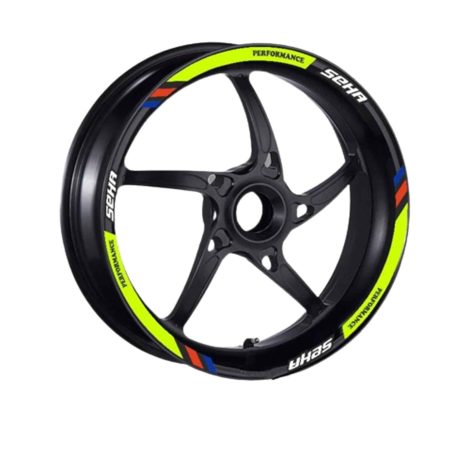 Kanuni Seha 150 2022 - 2024 Uyumlu 1 Set Jant Şeridi Sarı