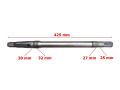 E-Yük Arabası Arka Aks 425 Mm 6 Freze Rulman Yatağı 30 Öm