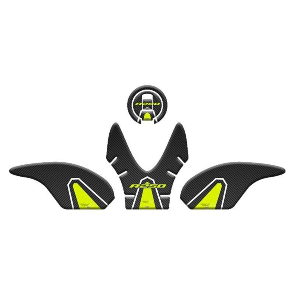 Rks R250 2022 - 2024 Uyumlu Tank Pad Set 005