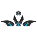 Rks R250 2022 - 2024 Uyumlu Tank Pad Set 006