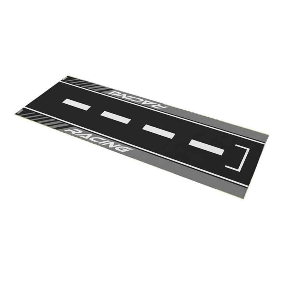 Skm Universal Gri Desenli 80 X 220 Cm Kaydırmaz Motosiklet Halısı