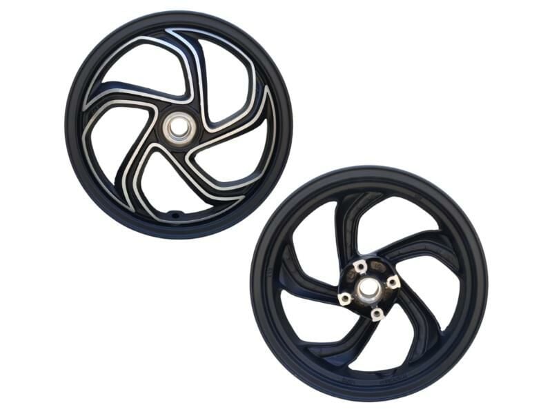 Tvs Jupiter 125 Ön Jant 1.85-12 Siyah (Diskli Tip) Orj