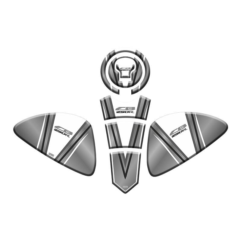 Honda Cb250R 2018 - 2024 Uyumlu Tank Pad Set