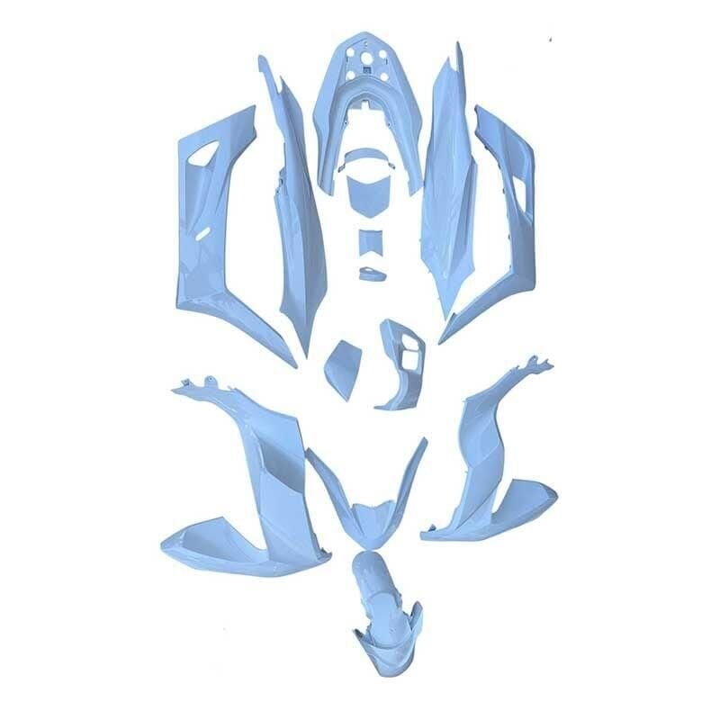 Honda Pcx 2021 - 2024 Uyumlu Komple Kaporta Seti Beyaz