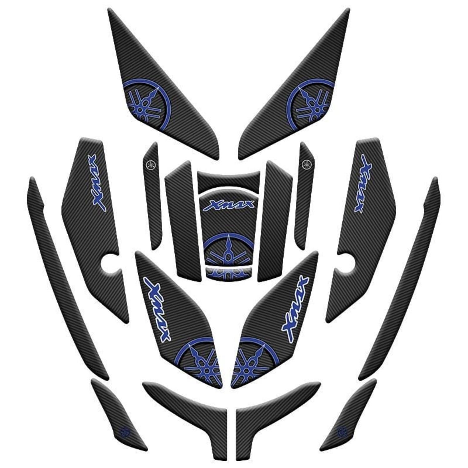 Yamaha Xmax 2023 - 2024 Uyumlu Tank Pad Set 003