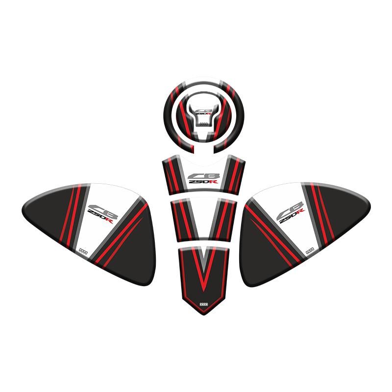 Honda Cb250R 2018 - 2024 Uyumlu Tank Pad Set