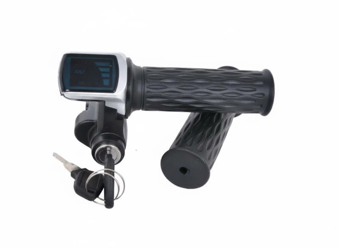 E-Bis Gaz Kolu 60V Kilitli Şarj Göstergeli 3 Tekerli