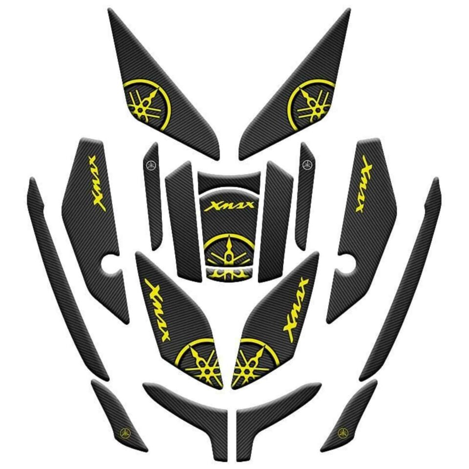 Yamaha Xmax 2023 - 2024 Uyumlu Tank Pad Set 004