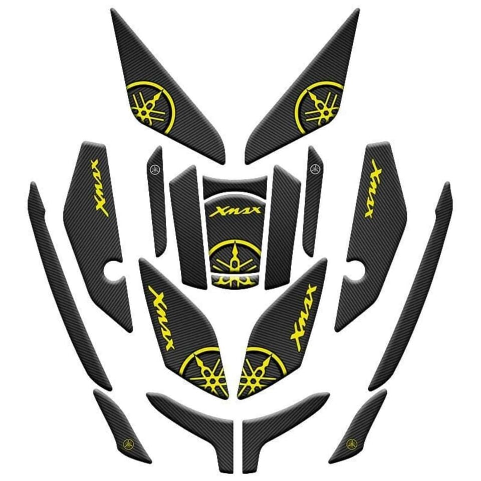 Yamaha Xmax 2023 - 2024 Uyumlu Tank Pad Set 004