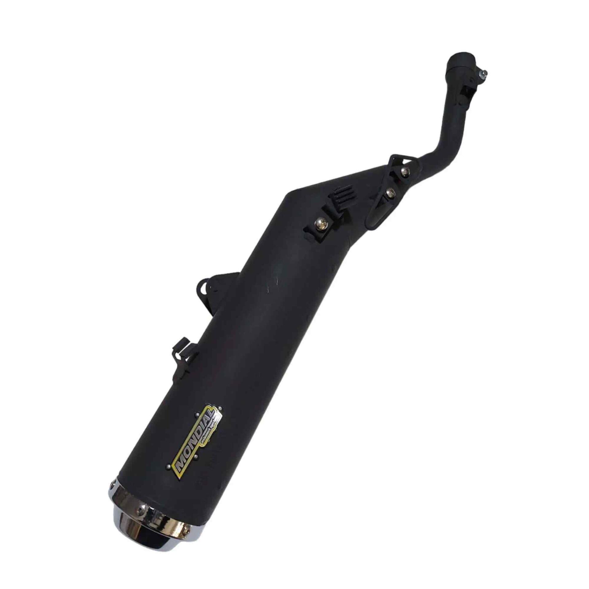 Mondıal X-Treme Maxx 200 İ Egzoz (Sıyah) Orijinal