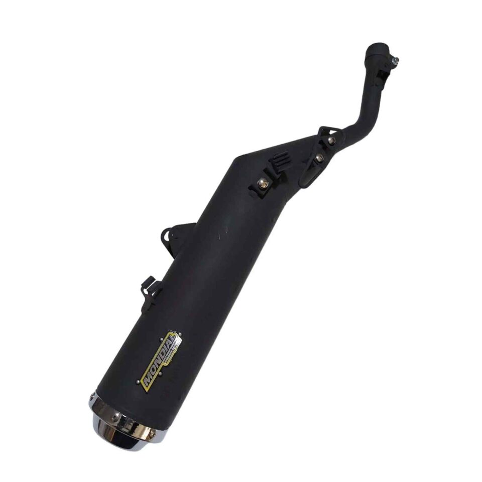 Mondıal X-Treme Maxx 200 İ Egzoz (Sıyah) Orijinal