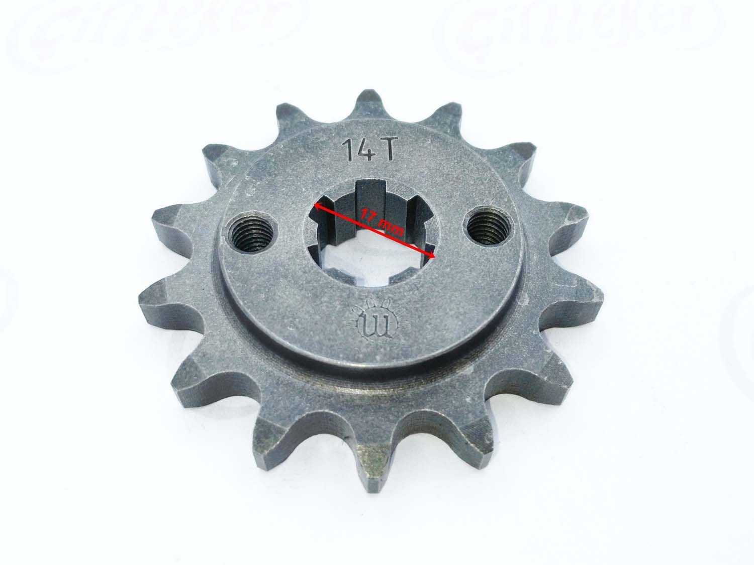 Benelli 125 Ön Dişli 428-14T İç 17X6 Kanallı Öm