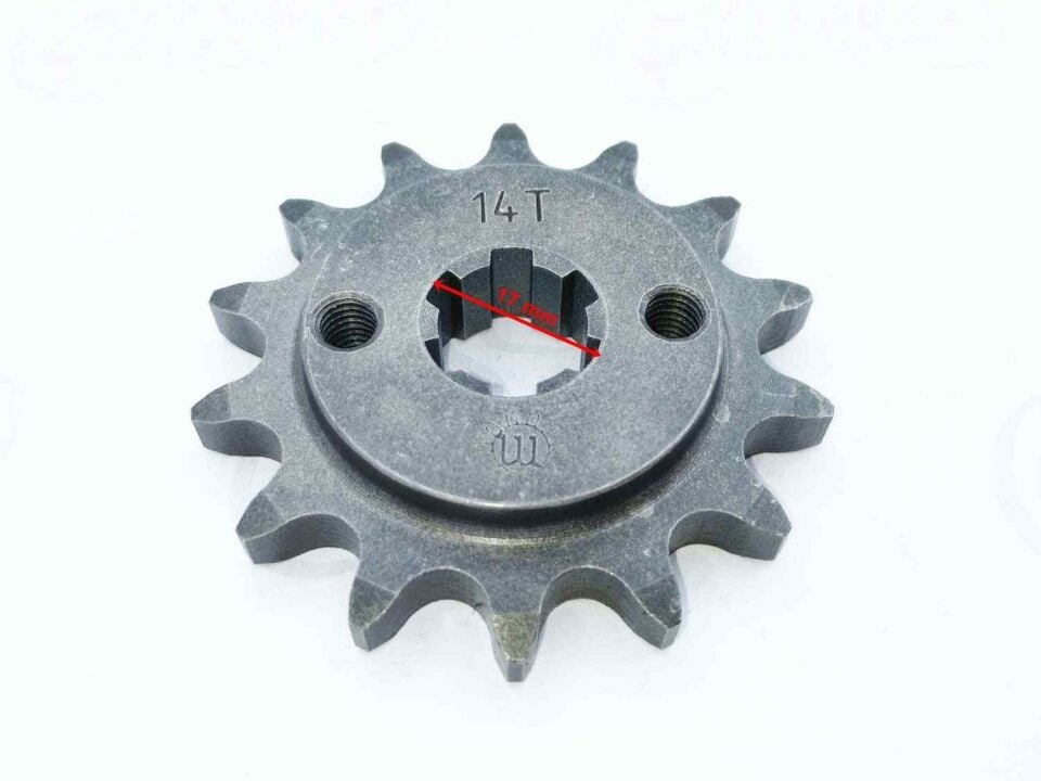 Benelli 125 Ön Dişli 428-14T İç 17X6 Kanallı Öm