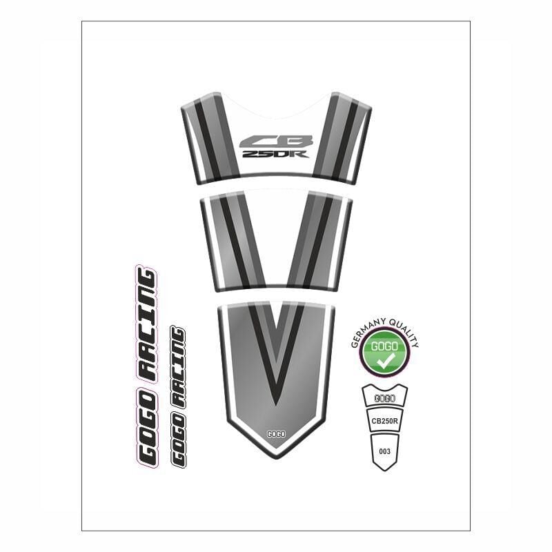 Honda Cb250R 2018 - 2024 Uyumlu Tank Pad