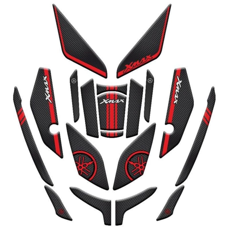 Yamaha Xmax 2023 - 2024 Uyumlu Tank Pad Set 006